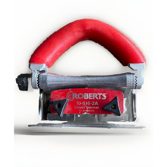 Roberts Conventional Carpet Trimmer with 20 Heavy Duty Slotted Blades 10-616-2A - Picture 1 of 9